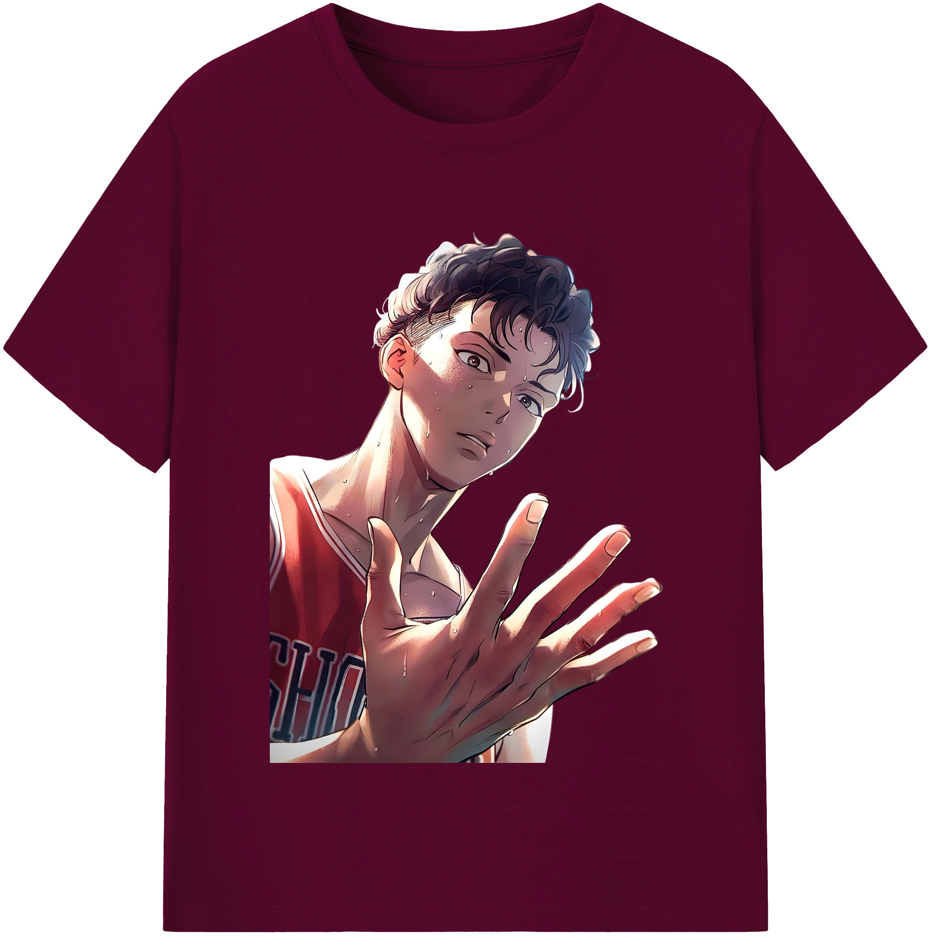 （画像用） SLAM DUNK／スラムダンク レディースカジュアルプリントTシャツ（綿100％）